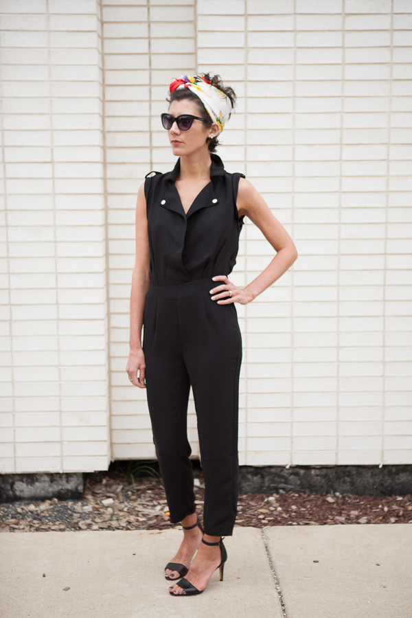 cos denim jumpsuit